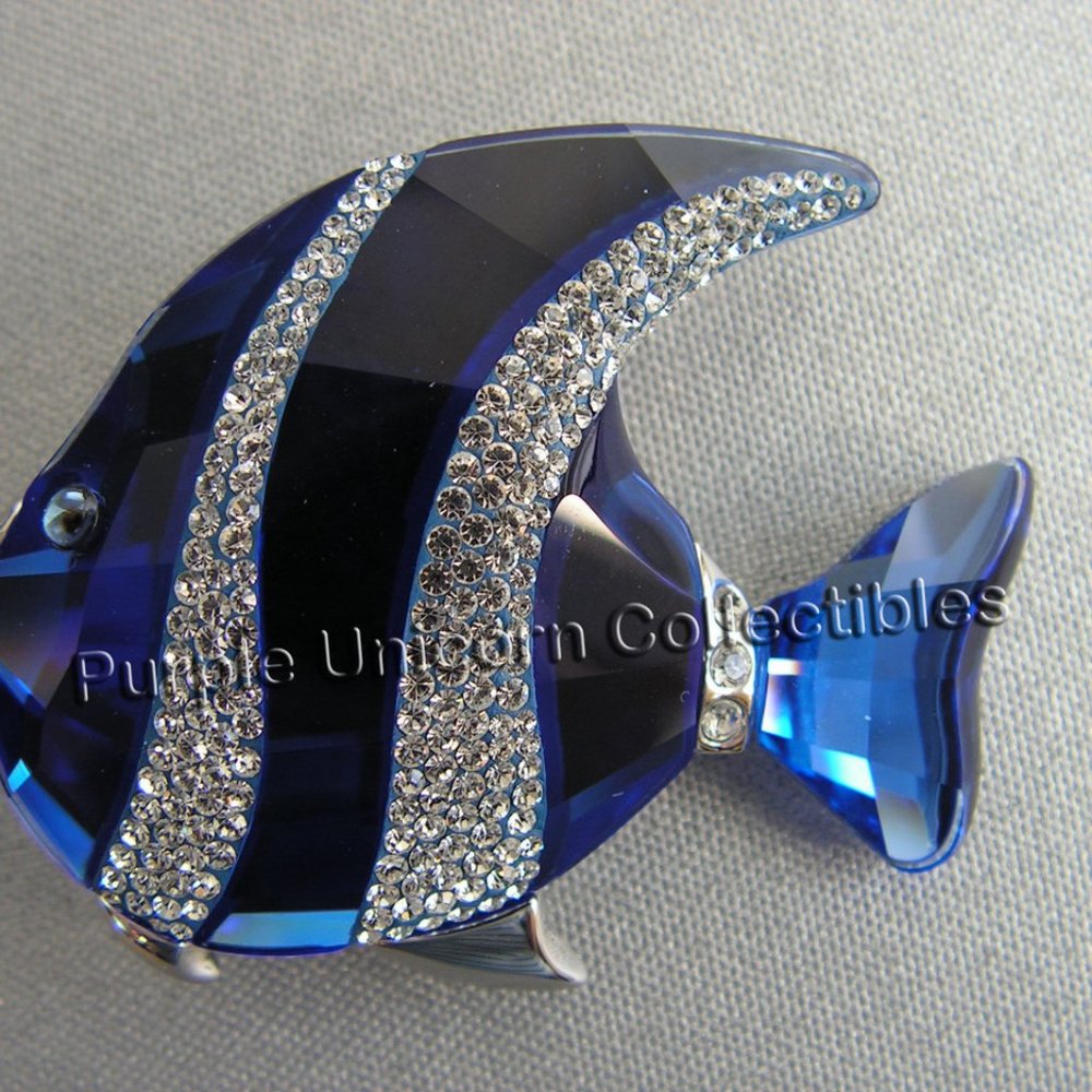 Swarovski Crystal Paradise Colina Fish Brooch